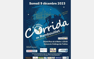 6ème édition de la CORRIDA DE RAMBOUILLET  Samedi 9 décembre 2023